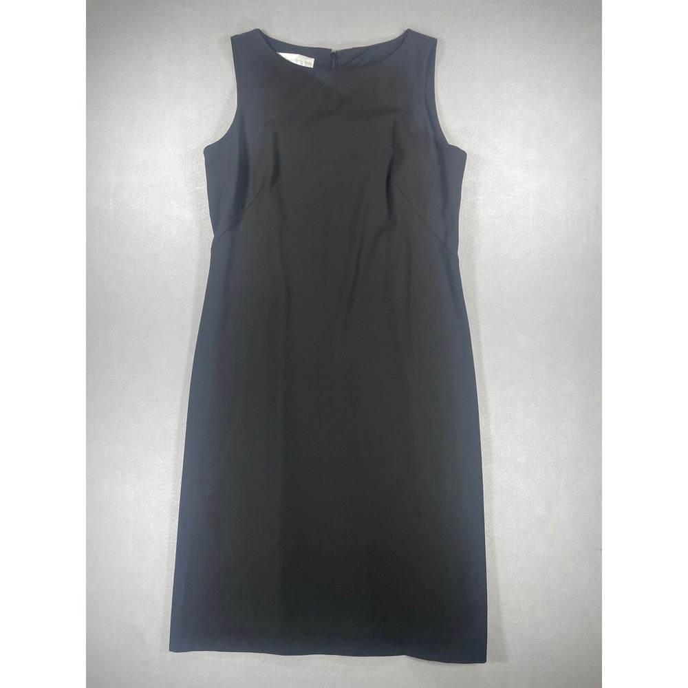 Studio London Times Black Sleeveless Sheath Dress Professional